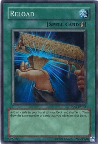 Reload Invasion of Chaos (Worldwide English) Yu-Gi-Oh! card
