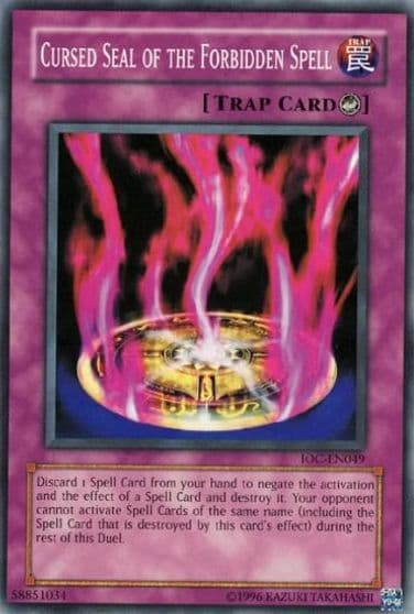 Cursed Seal of the Forbidden Spell Invasion of Chaos (Worldwide English) Yu-Gi-Oh! card