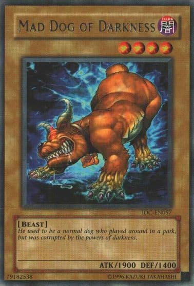 Mad Dog of Darkness Invasion of Chaos (Worldwide English) Yu-Gi-Oh! card