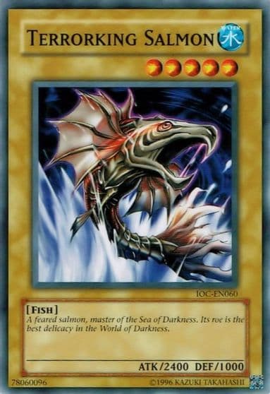 Terrorking Salmon Invasion of Chaos (Worldwide English) Yu-Gi-Oh! card