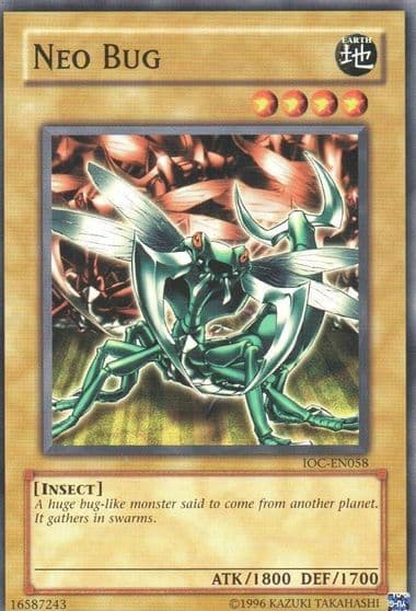 Neo Bug Invasion of Chaos (Worldwide English) Yu-Gi-Oh! card