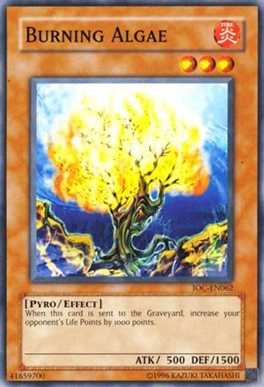 Burning Algae Invasion of Chaos (Worldwide English) Yu-Gi-Oh! card