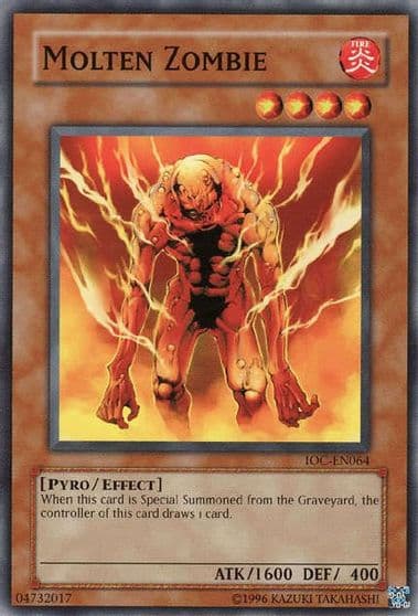 Molten Zombie Invasion of Chaos (Worldwide English) Yu-Gi-Oh! card