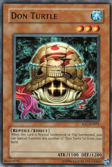 Don Turtle Invasion of Chaos (Worldwide English) Yu-Gi-Oh! card