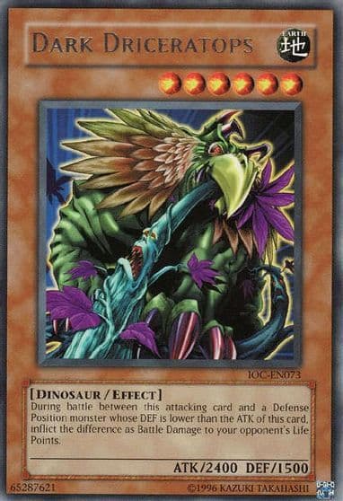 Dark Driceratops Invasion of Chaos (Worldwide English) Yu-Gi-Oh! card