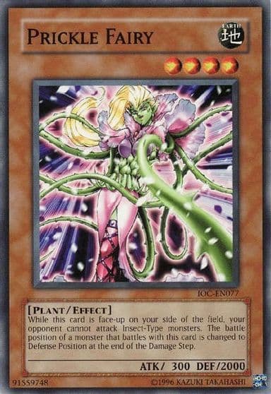 Prickle Fairy Invasion of Chaos (Worldwide English) Yu-Gi-Oh! card