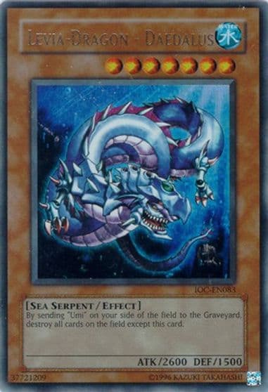 Levia Dragon Daedalus Invasion of Chaos (Worldwide English) Yu-Gi-Oh! card