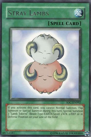 Stray Lambs Invasion of Chaos (Worldwide English) Yu-Gi-Oh! card