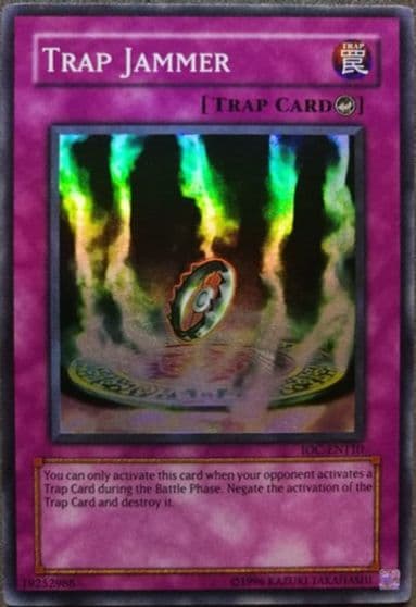 Trap Jammer Invasion of Chaos (Worldwide English) Yu-Gi-Oh! card