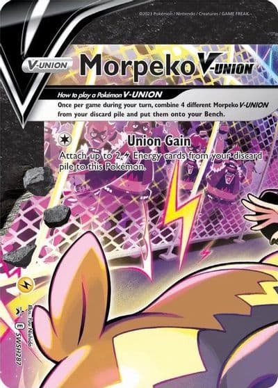Morpeko V-Union - SWSH287 SWSH: Sword & Shield Promo Cards Pokemon card