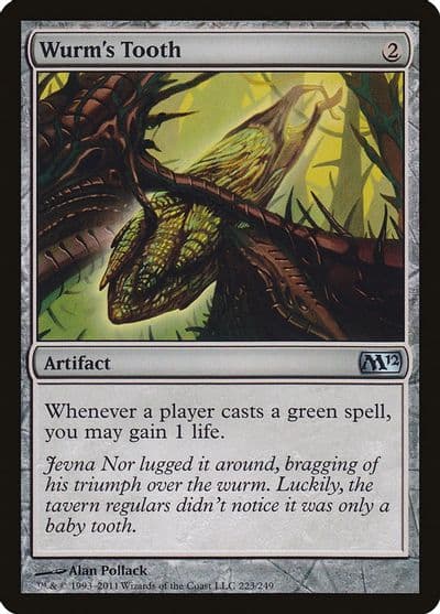 Wurms Tooth Magic 2012 (M12) Magic card