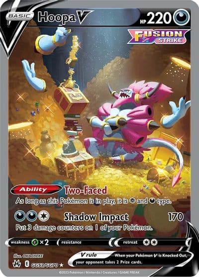 Hoopa V SWSH: Crown Zenith: Galarian Gallery Pokemon card