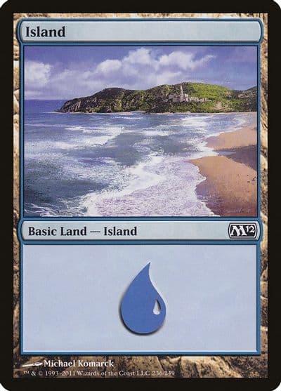 Island 236 Magic 2012 (M12) Magic card