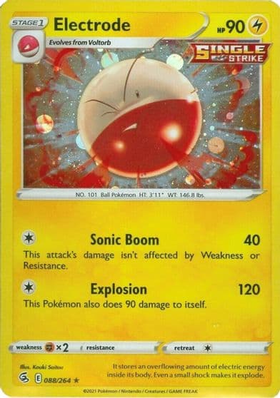 Electrode (Cosmos Holo) Miscellaneous Cards & Products Pokemon card