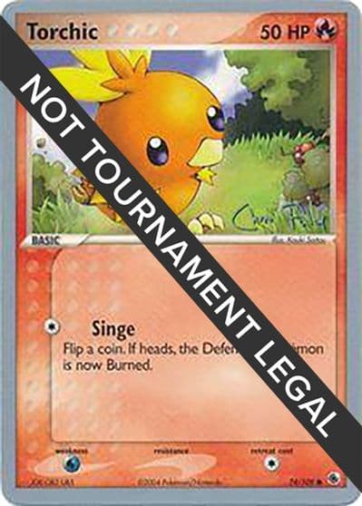 Torchic - 2004 (Chris Fulop) World Championship Decks Pokemon card