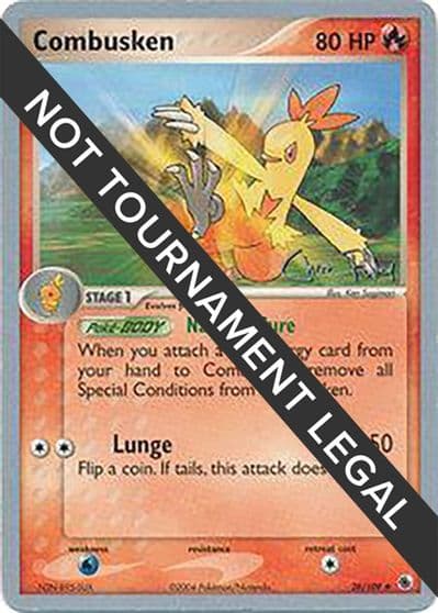 Combusken - 2004 (Chris Fulop) World Championship Decks Pokemon card