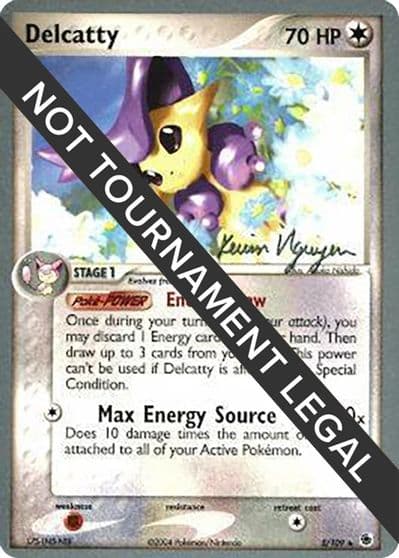 Delcatty - 2004 (Kevin Nguyen) World Championship Decks Pokemon card