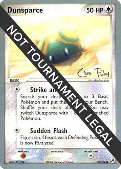 Dunsparce - 2004 (Chris Fulop) World Championship Decks Pokemon card