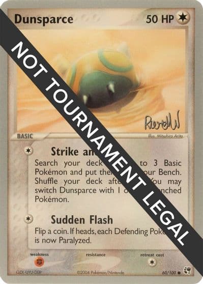 Dunsparce - 2004 (Reed Weichler) World Championship Decks Pokemon card