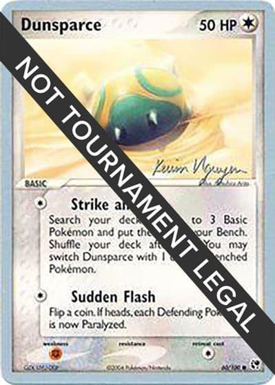 Dunsparce - 2004 (Kevin Nguyen) World Championship Decks Pokemon card