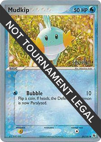 Mudkip - 2004 (Reed Weichler) World Championship Decks Pokemon card
