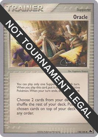 Oracle - 2004 (Chris Fulop) World Championship Decks Pokemon card