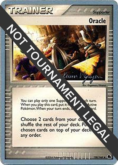 Oracle - 2004 (Kevin Nguyen) World Championship Decks Pokemon card