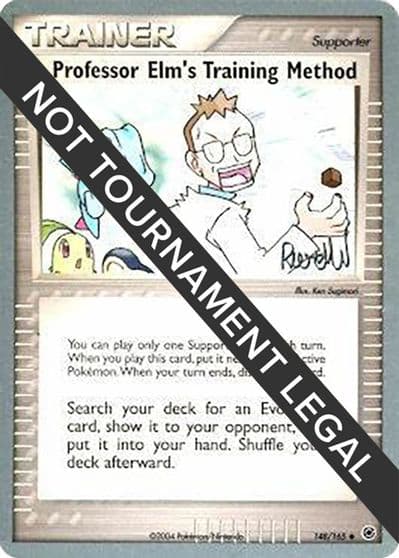 Professor Elm's Training Method - 2004 (Reed Weichler) World Championship Decks Pokemon card