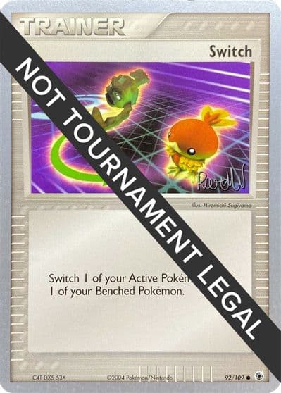 Switch - 2004 (Reed Weichler) World Championship Decks Pokemon card