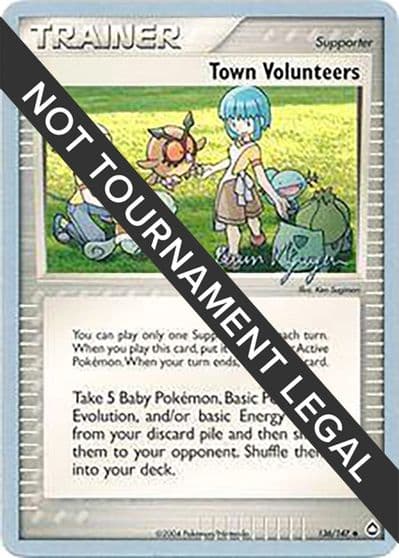 Town Volunteers - 2004 (Kevin Nguyen) World Championship Decks Pokemon card
