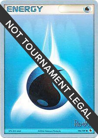 Water Energy - 2004 (Reed Weichler) World Championship Decks Pokemon card