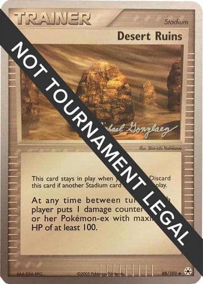 Desert Ruins - 2005 (Michael Gonzalez) World Championship Decks Pokemon card
