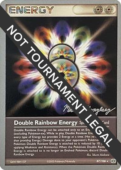 Double Rainbow Energy - 2005 (Michael Gonzalez) World Championship Decks Pokemon card