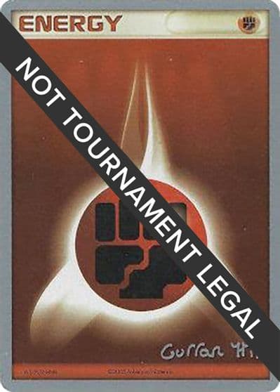 Fighting Energy - 2005 (Curran Hill) World Championship Decks Pokemon card