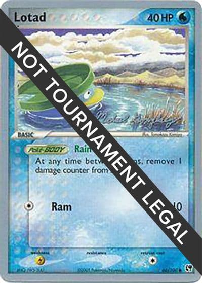 Lotad (66) - 2005 (Michael Gonzalez) World Championship Decks Pokemon card