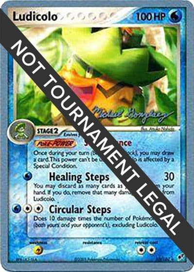 Ludicolo - 2005 (Michael Gonzalez) World Championship Decks Pokemon card