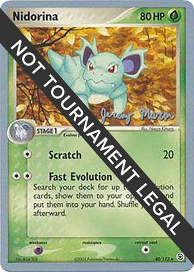 Nidorina - 2005 (Jeremy Maron) World Championship Decks Pokemon card