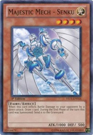 Majestic Mech Senku Starter Deck: Dawn of the Xyz Yu-Gi-Oh! card