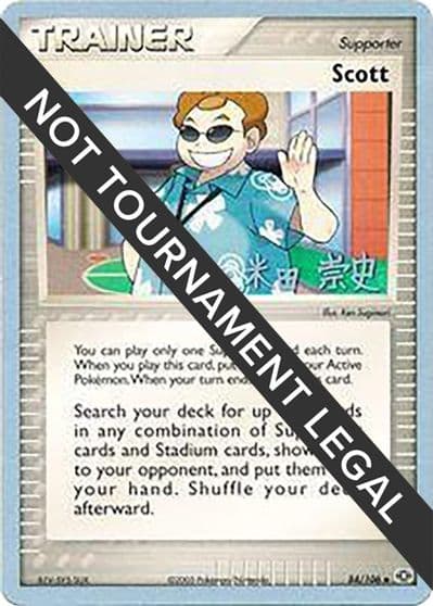 Scott - 2005 (Takashi Yoneda) World Championship Decks Pokemon card