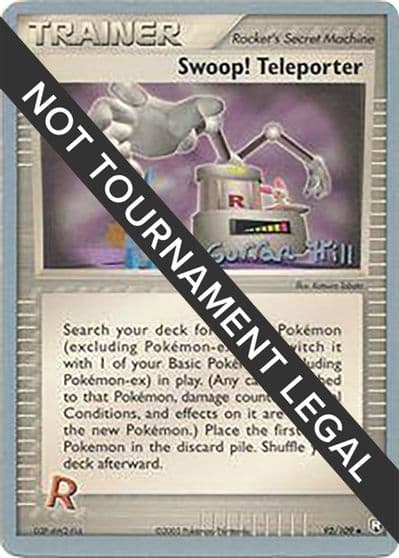 Swoop! Teleporter - 2005 (Curran Hill) World Championship Decks Pokemon card