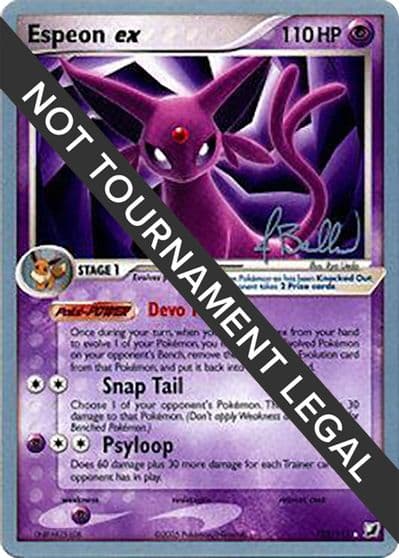 Espeon ex - 2006 (Jimmy Ballard) World Championship Decks Pokemon card