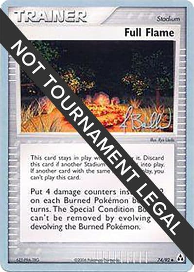 Full Flame - 2006 (Jimmy Ballard) World Championship Decks Pokemon card
