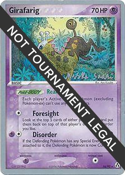 Girafarig - 2006 (Miska Saari) World Championship Decks Pokemon card