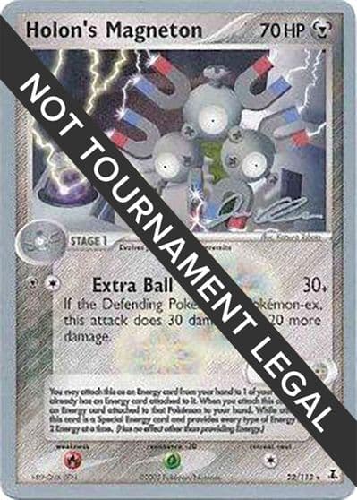 Holon's Magneton - 2006 (Jason Klaczynski) World Championship Decks Pokemon card