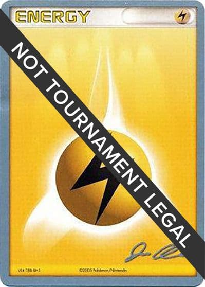 Lightning Energy - 2006 (Jason Klaczynski) World Championship Decks Pokemon card