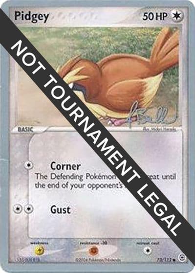 Pidgey - 2006 (Jimmy Ballard) World Championship Decks Pokemon card