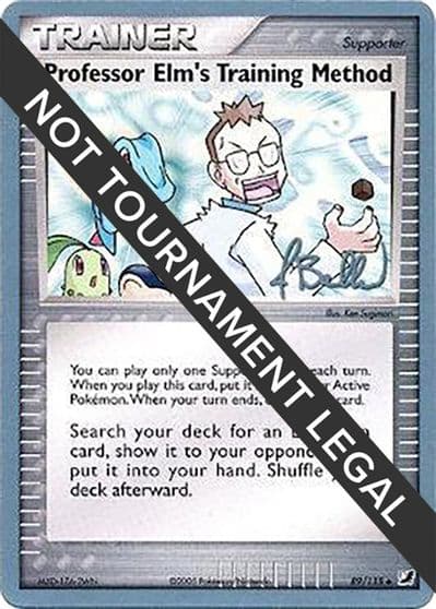 Professor Elm's Training Method - 2006 (Jimmy Ballard) World Championship Decks Pokemon card