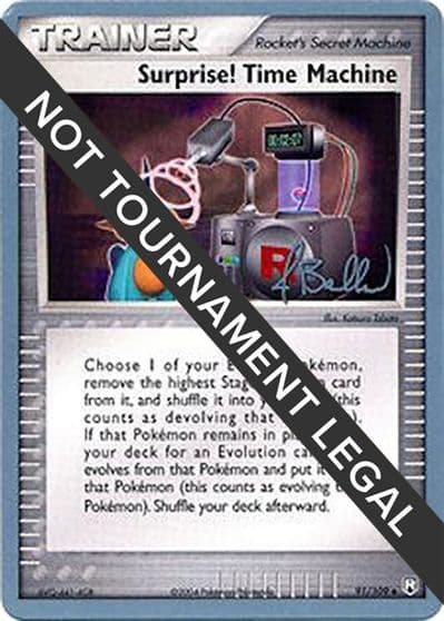 Surprise! Time Machine - 2006 (Jimmy Ballard) World Championship Decks Pokemon card