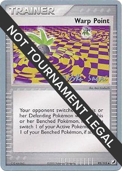 Warp Point - 2006 (Miska Saari) World Championship Decks Pokemon card
