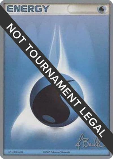 Water Energy - 2006 (Jimmy Ballard) World Championship Decks Pokemon card